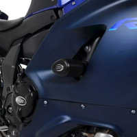 R&G Crash Protectors - Aero Style for Yamaha R7 '22- Black Product thumb image 1