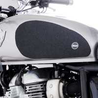 Enfield 650 Interceptor '19-Tank Tract Grips:black 2-Grip Kit Product thumb image 1