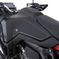 Hon Africa Twin '20- Tank Traction Grips : Black 3-Grip Kit