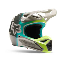 FOX V1 HORYZN MX Helmet Light Grey