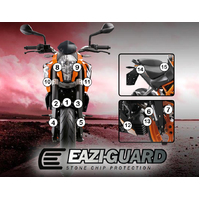 Eazi-Guard Paint Protection Film for KTM 390 Duke 2013 – 2016  gloss Product thumb image 1