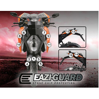 Eazi-Guard Paint Protection Film for KTM 1290 Super Duke GT 2016 - 2018  gloss