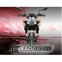 Eazi-Guard Paint Protection Film for KTM 790 890 Duke  matte