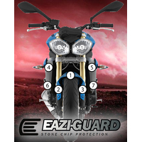 Eazi-Guard Paint Protection Film for Triumph Street Triple / R 2013 - 2016  gloss Product thumb image 1