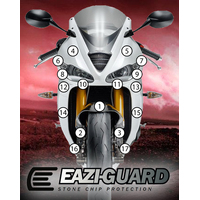 Eazi-Guard Paint Protection Film for Triumph Daytona 675 / R 2013 - 2016  matte