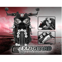 Eazi-Guard Paint Protection Film for Triumph Speed Triple RS 2018  gloss Product thumb image 1