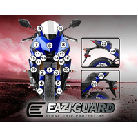 Eazi-Guard Paint Protection Film for Yamaha YZF-R3 2019  gloss