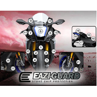 Eazi-Guard Paint Protection Film for Yamaha YZF-R1M 2020  gloss