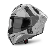 Airoh Helmet Matryx SCOPE Light Grey Gloss