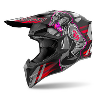 Airoh Helmet Wraaap  Cyber Red Matt Product thumb image 1