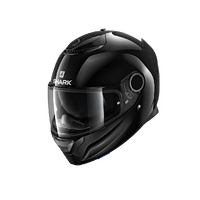 Shark Spartan Helmet Blank Black