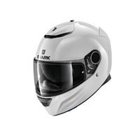 Shark Spartan Helmet Blank White