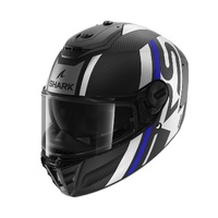 Shark Spartan RS Carbon Shawn BLU SIL