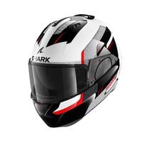 Shark EVO ES Kryd Gloss WHT BLK Red Product thumb image 1