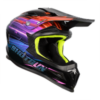 RXT Helmet 762N SG-1 ULTRA+ Shotgun BLUR Gloss BLK/Pink