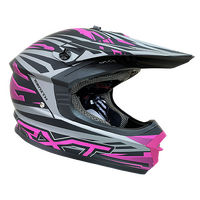 RXT Zenith III Off Road Helmet Black/Magenta Product thumb image 1