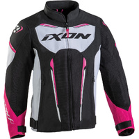 Ixon Striker AIR KID Lady Jacket Black/White/Fushia Product thumb image 1