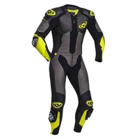 Ixon Vendetta EVO 1PC Suit Black/Anthracite/Yellow