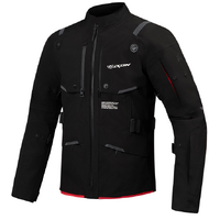 Ixon M-SKEID Jacket Black/Neon Red