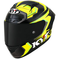 KYT NZ Race Competition Helmet Yellow Carbon