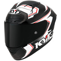 KYT NZ Race Competition Helmet White Carbon Product thumb image 1