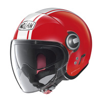 Nolan N21 Visor Open Face Dolce Vita Helmet Red/White Product thumb image 1