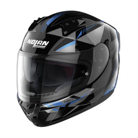 Nolan N60-6 Full Face Wiring Helmet Black/Blue/Silver Product thumb image 1