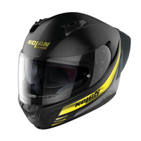 Nolan N60-6 Sport Full Face Outset Helmet Flat Black/Yellow Product thumb image 1