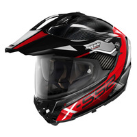 Nolan X-552 UC Adventure Dinamo Helmet Carbon/Red/Grey Product thumb image 1