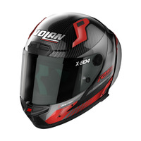 Nolan X-804 RS Full Face Hot Lap Helmet Carbon/Red Product thumb image 1