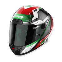 Nolan X-804 RS Full Face Maven Helmet Carbon/Red/White/Green Product thumb image 1