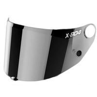 Nolan X-804 Visor Racing Flat Metal Silver Product thumb image 1