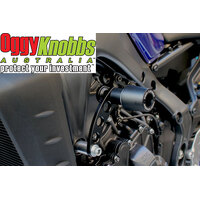 Oggy Knobbs Yamaha MT-09 21-23 & XSR900 22-23 (Black KNOBBS) Product thumb image 1