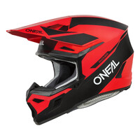 Oneal 25 3SRS Youth Helmet Race V.25 - Matte BLK/Red Product thumb image 1