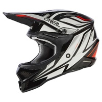 Oneal 24 3SRS Helmet Vertical V.23 - Black/White Product thumb image 1