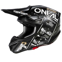 Oneal 5SRS Helmet Attack V.23 - Black/White