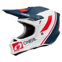 Oneal 25 10SRS Helmet Flow V.23 - BLU/WHT/Red