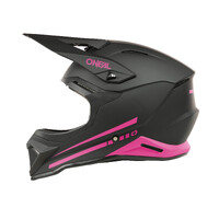 Oneal 25 1SRS Youth Helmet Solid V.25 - Matte BLK/PNK Product thumb image 1