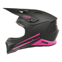 Oneal 25 1SRS Helmet Solid V.25 - Matte BLK/PNK