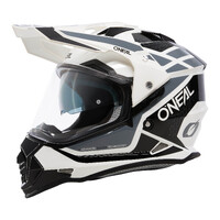 Oneal 25 Sierra Helmet R V.24 - Gloss WHT/BLK/GRY