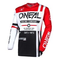 Oneal 25 Element Youth Jersey Warhawk V.24 - BLK/WHT/Red Product thumb image 1