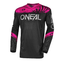 Oneal 25 Element Girls Jersey Shocker V.25 - BLK/PNK