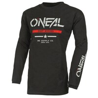 Oneal 25 Element Cotton Jersey Squadron V.22 - BLK/GRY Product thumb image 1