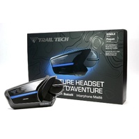 Trail Tech Adventure Headset Bluetooth Mesh 3.0 Single KIT