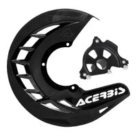 Acerbis X-BRAKE Disc Cover & BLK Mount Black Yamaha YZ 04-25 YZF 04-13