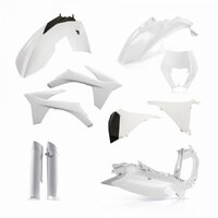 Acerbis Plastic KIT KTM EXC Excf 12-13 White