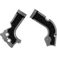 Acerbis X-GRIP Frame Guards CRF 250 14-17 450 13-16 SILVER-BLK