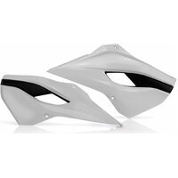 Acerbis Radiator Shrouds TC FC 14-15 TE FE 14-16 White BLK