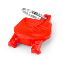 Cycra Number Plate KEY Ring Red