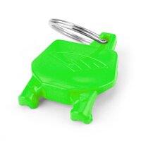 Cycra Number Plate KEY Ring Green